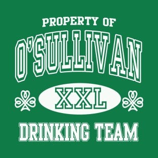 O'Sullivan Drinking Team St Patricks Day T-Shirt