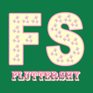 My little Pony - Fluttershy Initials T-Shirt