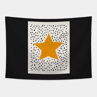 Star, Abstract, Mid century modern wall art Tapestry