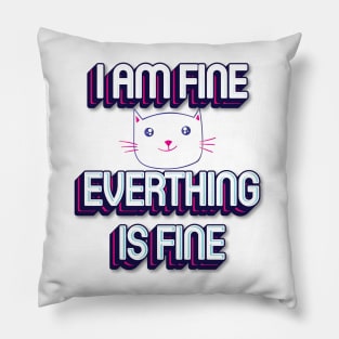 I AM FINE MODERN DESIGN Pillow