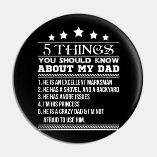 My Dad Pin