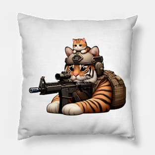 Tactical Tiger Pillow