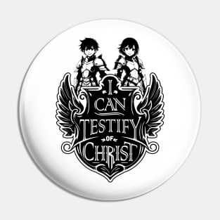 I Can Testify of Christ with Kiddos Pin