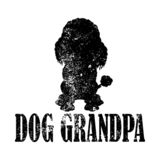 Poodles Dog Grandpa T-Shirt