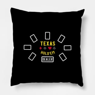 Texas Holdem Poker Felt I Casino Lover product Pillow