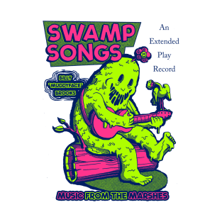 Swamp Songs - White/Neon T-Shirt