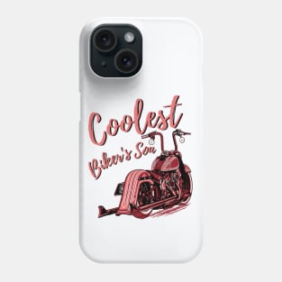 Coolest Biker's son Phone Case