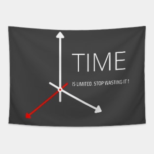 Time is limited. Stop wasting it Tapestry