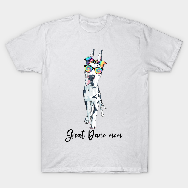 Discover Great Dane Mom Dog Tie Dye Bandana Sunglasses Mother's Day - Great Dane Mom Dog - T-Shirt