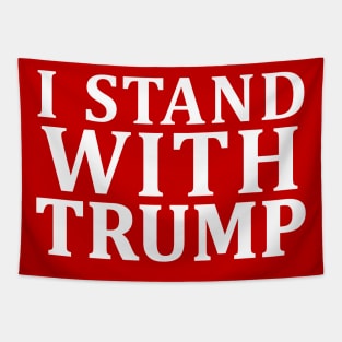 i stand with trump Tapestry