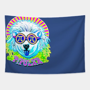 Pi Polar Bear Pi Day Tapestry