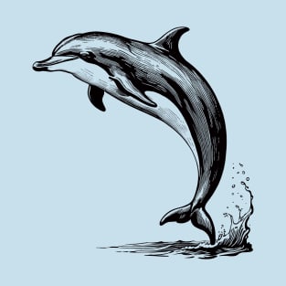 Simple Dolphin T-Shirt