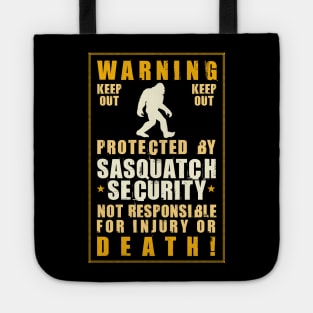 Sasquatch Security Bigfoot Tote