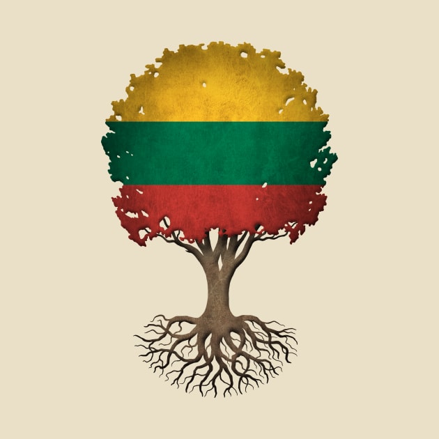 Tree of Life with Lithuanian Flag by jeffbartels