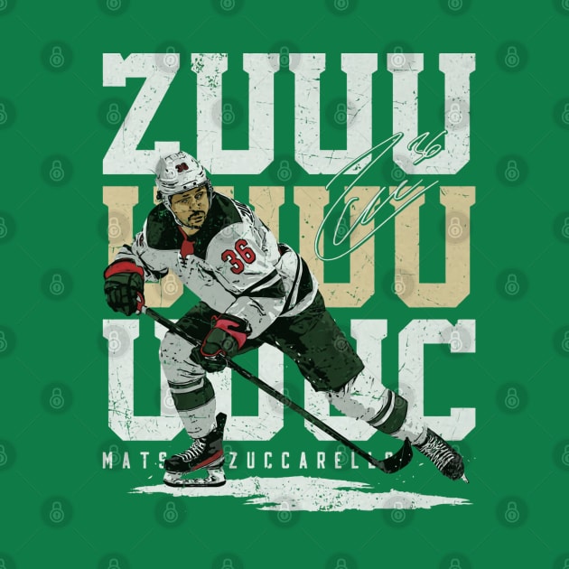 Mats Zuccarello Minnesota ZUUUC by lavonneroberson