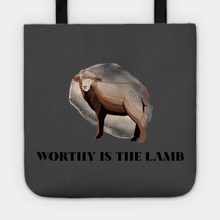 WORTHY IS THE LAMB Tote