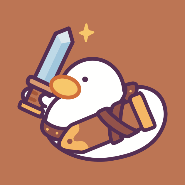 Swordsman? No, Swordsduck! by Meil Can