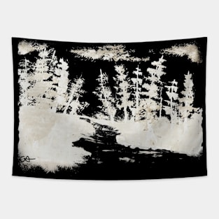 Haunted Forest Tapestry