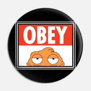 American Dad Klaus Obey Pin