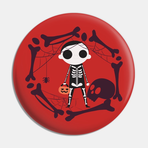 boy Halloween Pin by Silemhaf