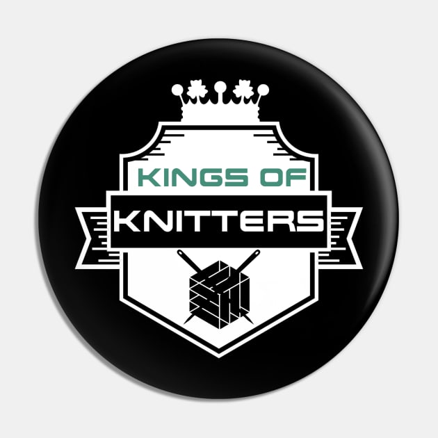 King of Knitters Pin by ArtisticEnvironments