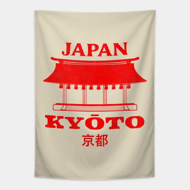 kyoto japan Tapestry by Alexander Luminova