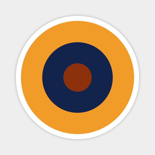 Raf Roundel Type B.1 Magnet by Indie Pop