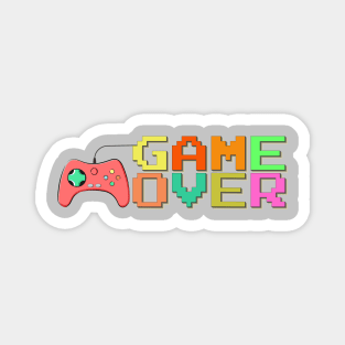 GAME OVER, MAN! Magnet