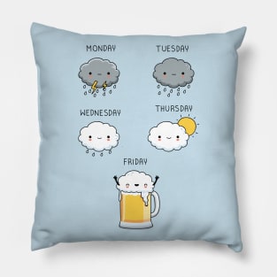 Weather Forecast Pillow