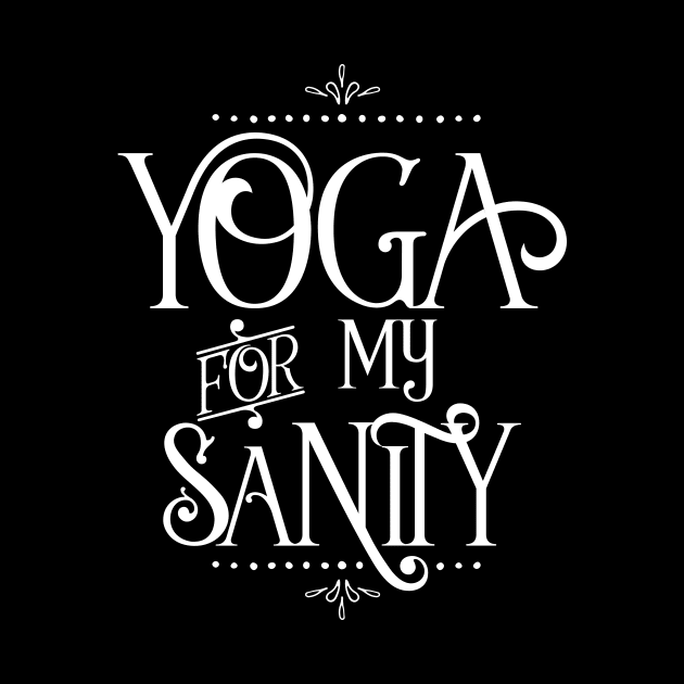 yoga for my sanity by directdesign