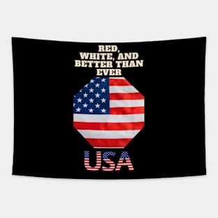 Red, White, and Better Than Ever Tapestry