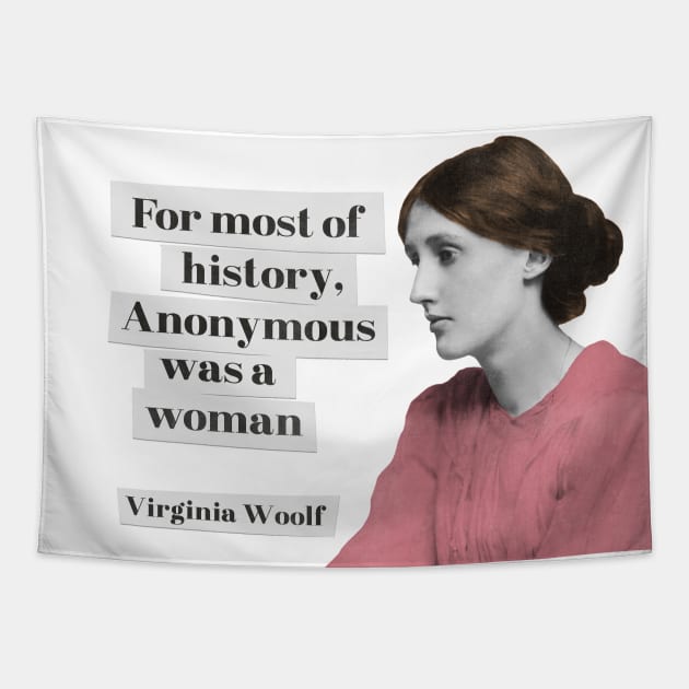 Anonymous Was a Woman Tapestry by WitchPlease