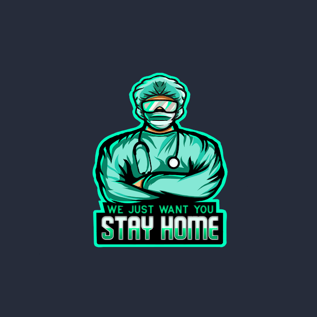 Dr Stay home shirt by Maytham