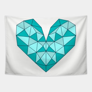 Crystal heart. Tapestry