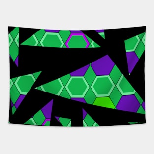 Hexagon Pattern No 6 Tapestry