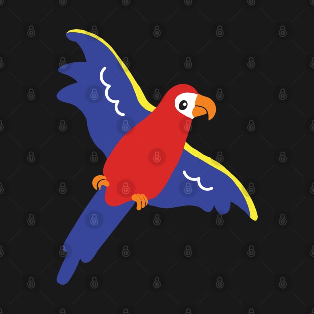 Macaw Parrot by dinokate