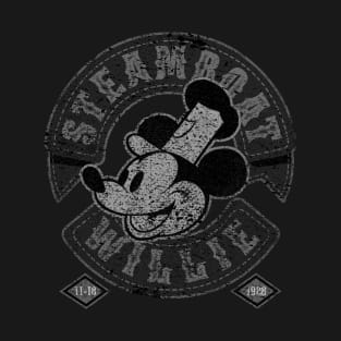 Steamboat Willie distressed design T-Shirt