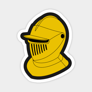 16th century helmet (golden) Magnet