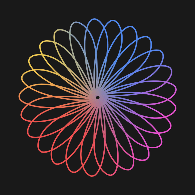 Spirograph Flower by diffrances
