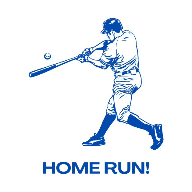 Home run! I hope the bases were loaded. by SplinterArt