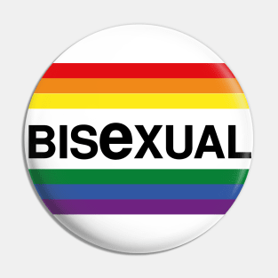 BISEXUAL FLAG Pin