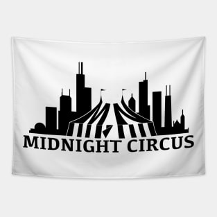 MC Chicago Skyline (black) by Kellin Tapestry