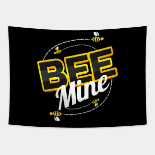 Be Mine, the Bee mine Tapestry