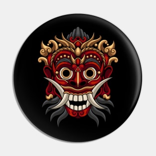 Indonesian Mask 1.1 Pin