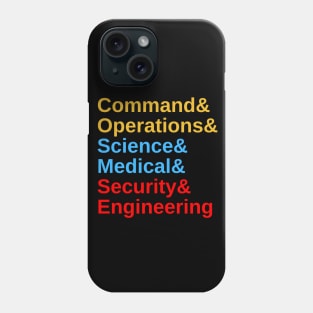 Starfleet Divisions - 2250s Edition Phone Case