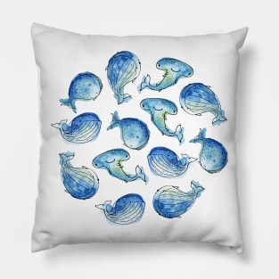 Whales Pillow