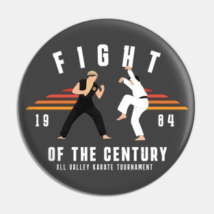 Fight of the Century - All Valley Karate Tournament 1984 Pin