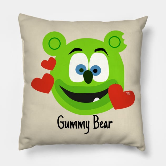 Gummy Bear LOVE Song Pillow by Aurealis