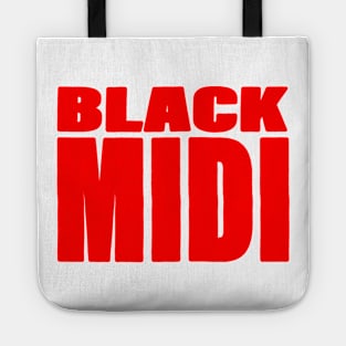 BLACK MIDI Tote