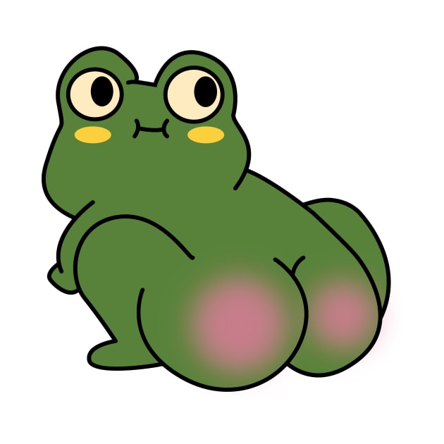 Butt Frog by nhatartist